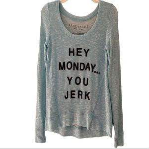 Light Blue Lightweight Sweater